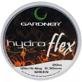 Поводочный материал Gardner Hydro-flex Green (Зеленый) 20м/10lb/0.28мм