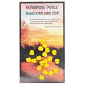 Набор стопоров Enterprise Tackle Sweetcorn Hairstops Mini Yellow