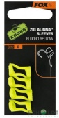 FOX EDGES™ Zig Aligna Fluoro - Yellow Sleeves лентяйка для зиг-риг флюро желтого цвета