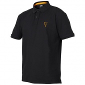 Оранжево-черное поло Fox Collection Orange & Black Polo Shirt