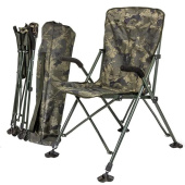 Высокое складное камуфляжное кресло Solar Undercover Camo Easy Fishing Chair High