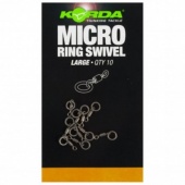 Вертлюжок с колечком Korda Micro Rig Ring Swivels Large