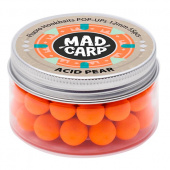 Бойлы плавающие Mad Carp Baits ACID PEAR Pop-Ups (Кислая Груша)