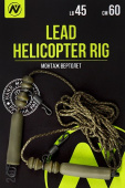 Монтаж карповый вертолет VN Tackle Lead helicopter rig 45lb 60см 2шт