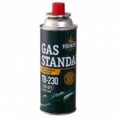 Высокий цанговый газовый баллон Gas Standard 220 г
