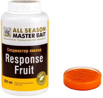 Ликвид CarpTime MASTER BAIT Response Fruit 900 мл