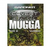 Крючки карповые Gardner Covert Dark Mugga Hooks Barbed