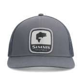 Кепка Simms Double Haul Icon Trucker Bass Gunmetal