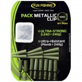 Набор безопасных клипс с металлической дужкой Fun Fishing Pack Metallic Clip Weed