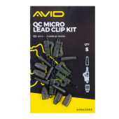 Набор с безопасной микро-клипсой с быстросъемом Avid Carp Micro QC Lead Clip Kit  