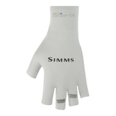 Перчатки Simms SolarFlex Half-Finger SunGlove Sterling