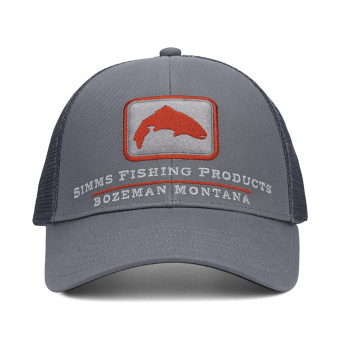 Кепка Simms Single Haul Small Fit Trucker Gunmetal Trout