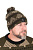 Шапка вязаная с помпоном Fox Collection Festive Bobble