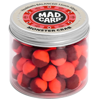 Бойлы насадочные Mad Carp Baits Balanced MONSTER CRAB (Монстр Краб) 15мм