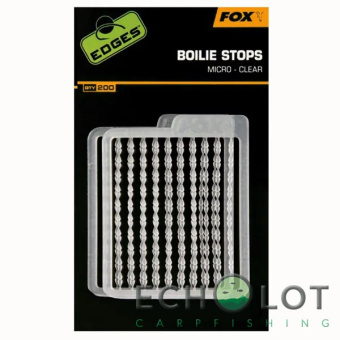 Стопора для насадки Fox Edges Boilie Stops - Micro (Микро)