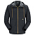 Толстовка Simms Vermilion Full-Zip Hoody BLACK HEATHER