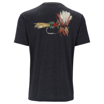 Футболка Simms Let It Fly T-Shirt Charcoal Heather