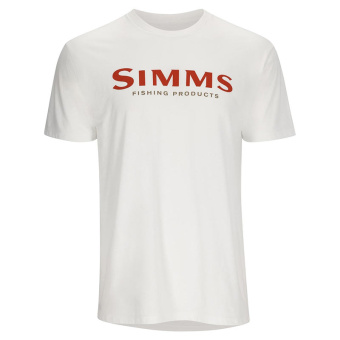 Футболка Simms Logo T-Shirt White