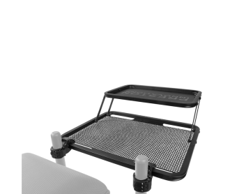 Двухъярусный боковой столик Preston Offbox Double Decker Side Tray Large
