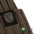 Шапка плотной вязки с помпоном Fox Bobble Heavy Olive