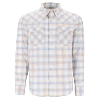 Рубашка Simms Brackett LS Shirt White Plaid