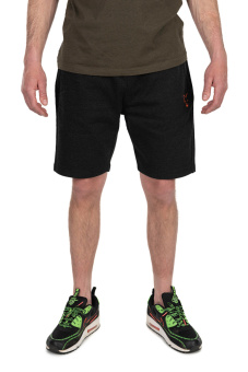 Черно-оранжевые спортивные шорты Fox Collection LW Jogger Short