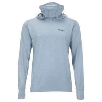 Термофутболка Simms SolarFlex Guide Cooling Hoody Steel Blue