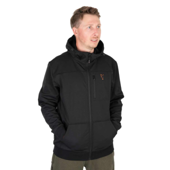 Куртка черно-оранжевая Fox Collection Soft Shell