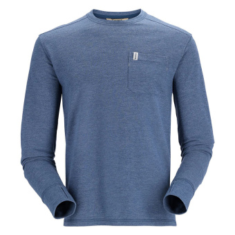 Футболка Simms Henry's Fork Crew NAVY HEATHER