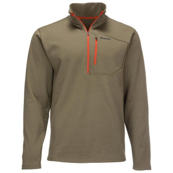 Пуловер Simms Thermal 1/4 Zip Top DARK STONE