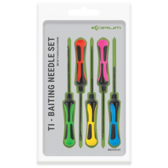 Набор игл для лидкора, стиков, бойлов Korum Ti - Baiting Needle Set