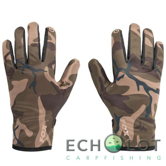 Камуфляжные термо-перчатки Fox Camo Thermal Fishing Gloves