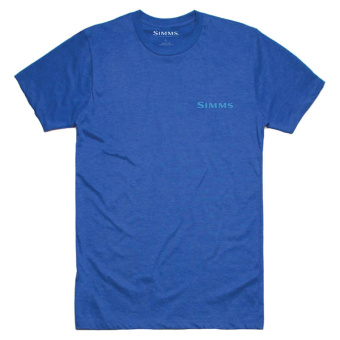 Футболка Simms Palm Tarpon Fill T-Shirt ROYAL HEATHER