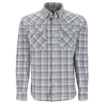 Рубашка Simms Brackett LS Shirt Sterling Plaid