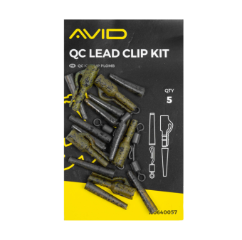 Набор Avid Carp с безопасной клипсой и быстросъемом