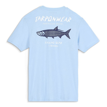 Футболка Simms Tarponwear T-Shirt Sky Blue