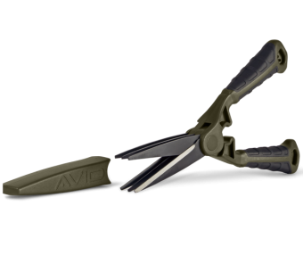 Ножницы с тройным лезвием для нарезки червей Avid Carp
